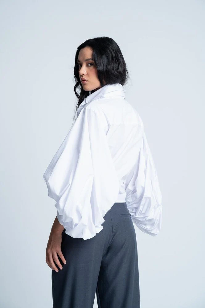 Blusa Manga larga Amplia ARKITECT X JORGE DUQUE - Imagen 9