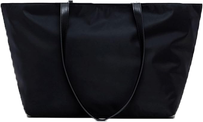 DESIGUAL – Bolso Shopper Grande Negro Mujer con Cremallera Desigual Priori 57 cm - Imagen 9