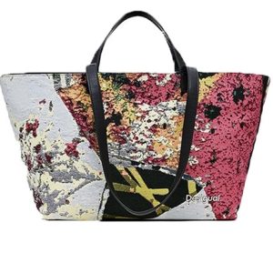 DESIGUAL – Bolso Desigual Lacroix Grande Mujer Shopper Multicolor 24WAXA35