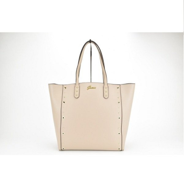 GUESS – Bolso Mujer de Hombro Leticia Tote Grande Beige Crudo Oferta Regalo Elegante - Imagen 2