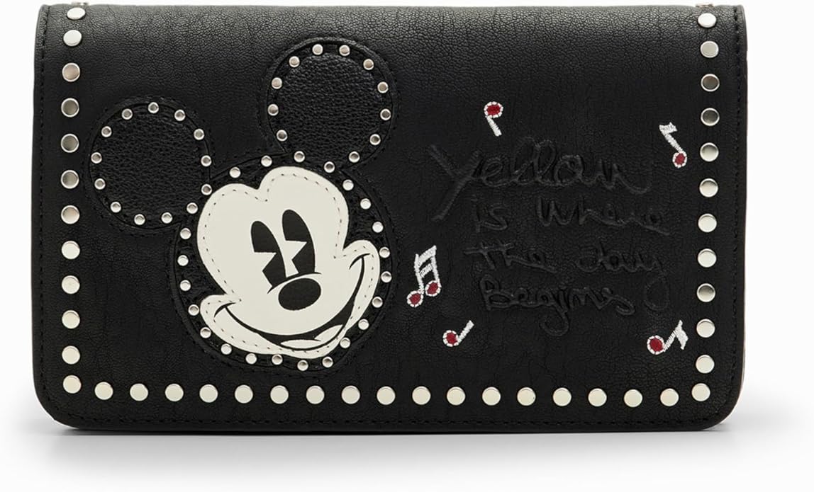 DESIGUAL – Bolso Bandolera Desigual Mini Mickey Rock Magda 24SAYP10/2000 - Imagen 4