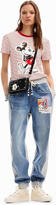 DESIGUAL – Bolso Bandolera Desigual Mini Mickey Rock Magda 24SAYP10/2000 - Imagen 5