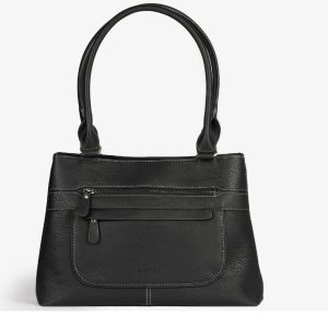 Bolso de hombro Matties Bags clásico color negro