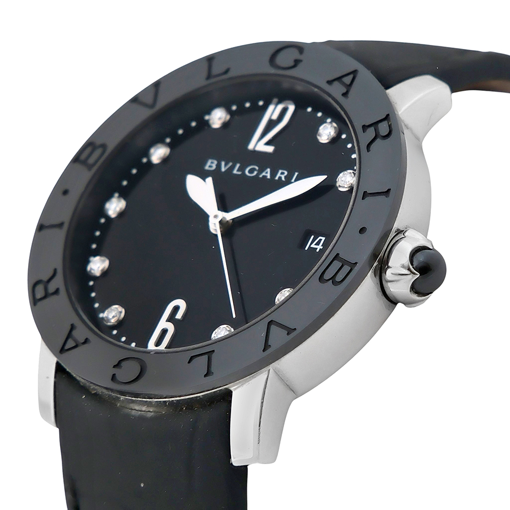 Bulgari Bulgari 36mm ref.-102054 BBL37BSBCLD/9 (juego completo) - Imagen 3