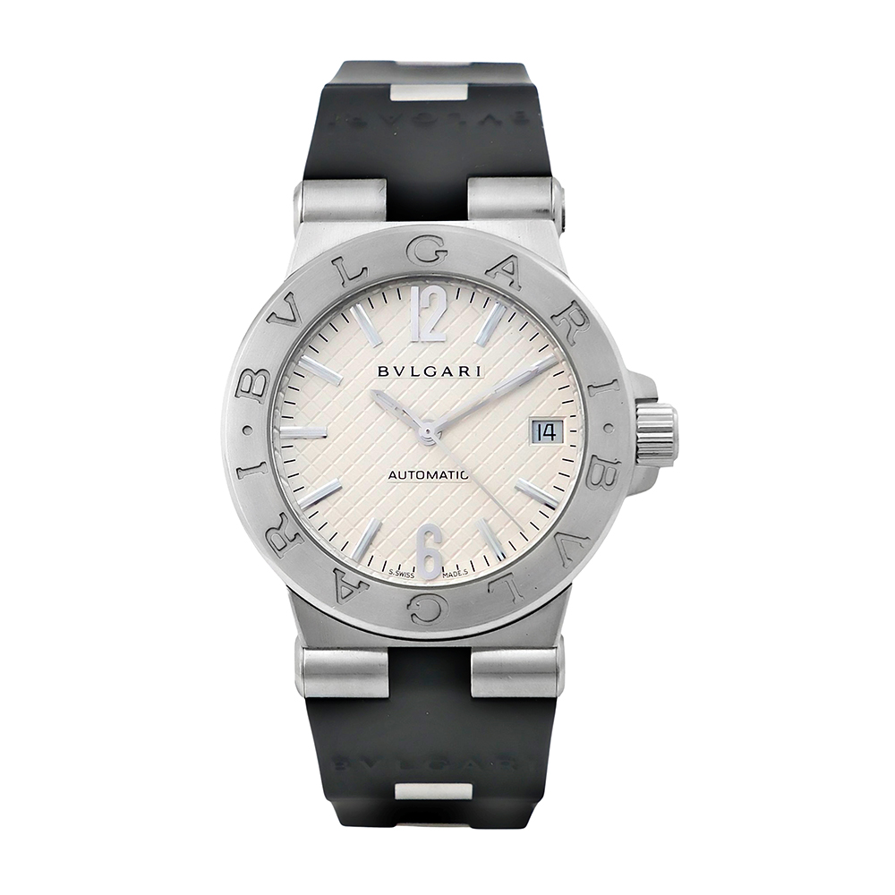 Bulgari Diagono 35 mm Ref.-DG 35 SV (juego completo)