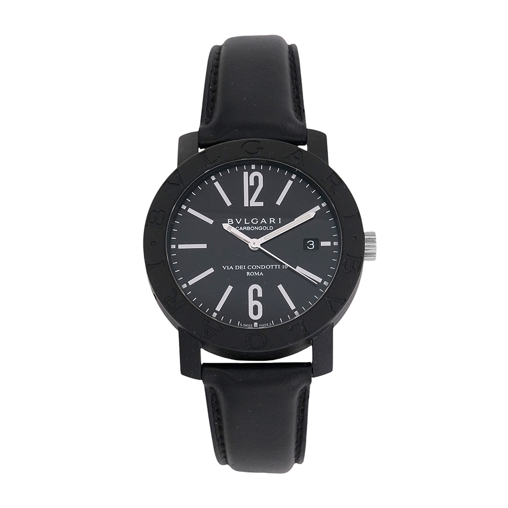 Bulgari Carbongold Via Condotti 40mm 2011 Ref.-BB40CL - Imagen 2
