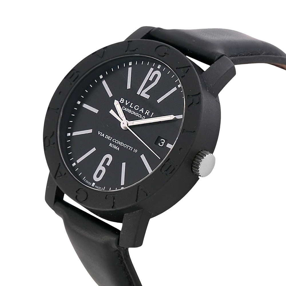 Bulgari Carbongold Via Condotti 40mm 2011 Ref.-BB40CL - Imagen 3