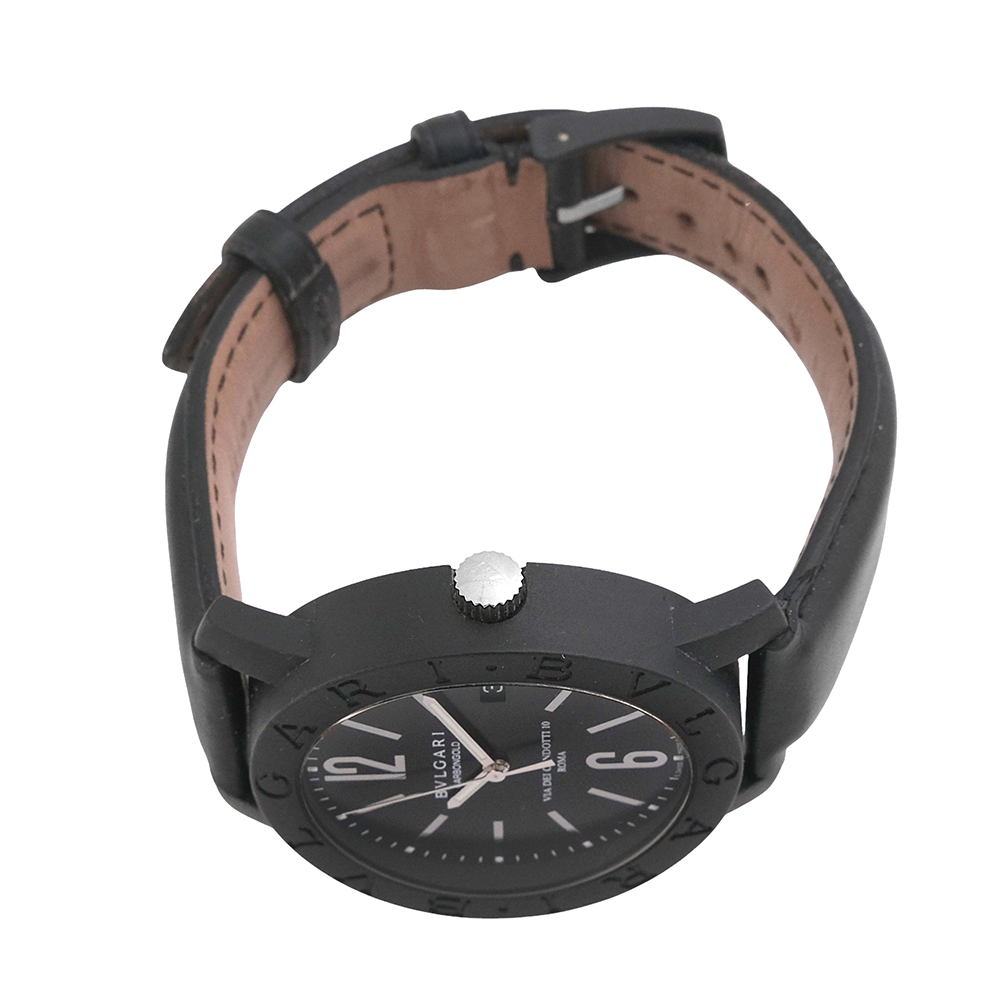 Bulgari Carbongold Via Condotti 40mm 2011 Ref.-BB40CL - Imagen 7