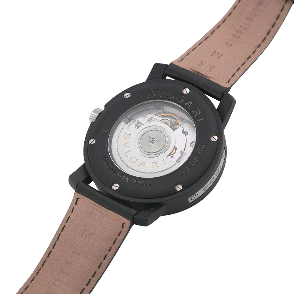 Bulgari Carbongold Via Condotti 40mm 2011 Ref.-BB40CL - Imagen 4