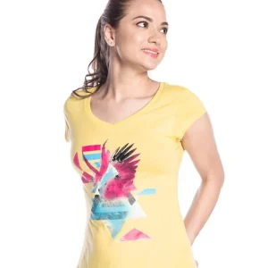 Camiseta Cuello en V  Regular fit PEOPLE