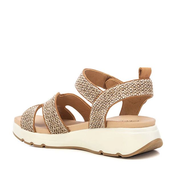 Sandalias confort de rafia CARMELA 16236203 - Imagen 4