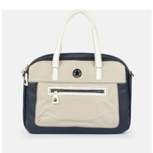 Cartera portadocumentos mujer CAMINATTA serie Mali azul marino