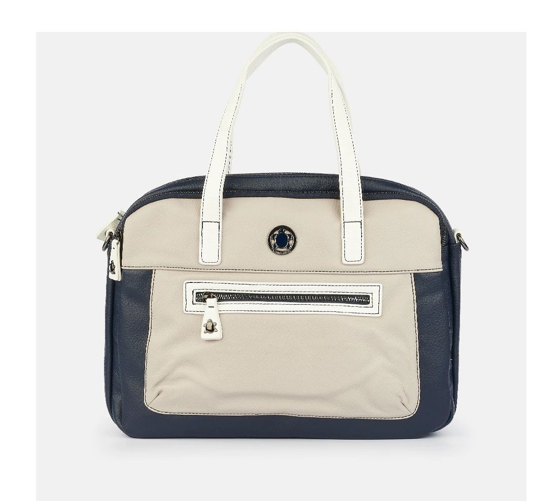 Cartera portadocumentos mujer CAMINATTA serie Mali azul marino - Imagen 2