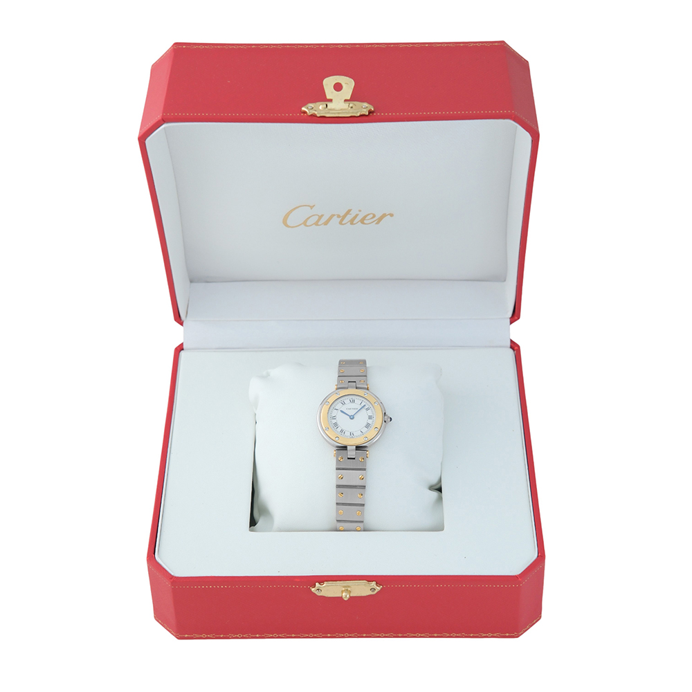 Cartier Santos Ronde 27mm ref.-81913 - Imagen 8