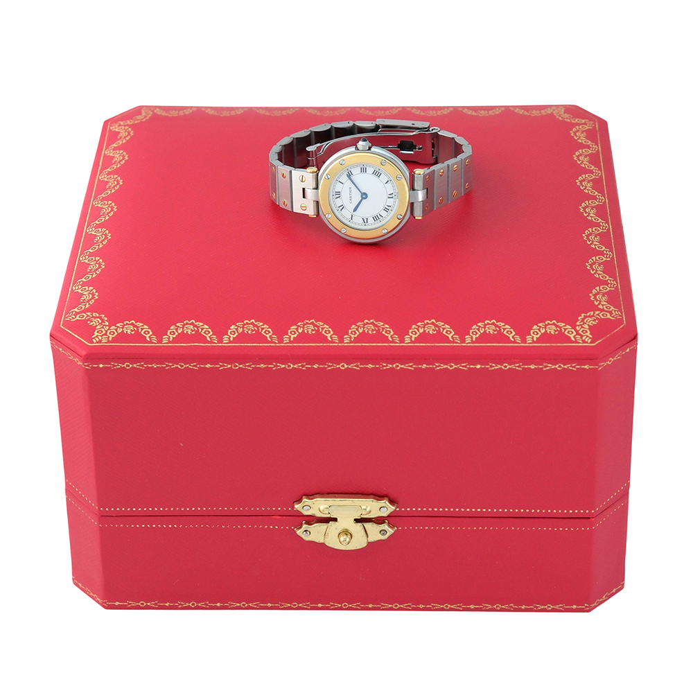 Cartier Santos Ronde 27mm ref.-81913 - Imagen 9