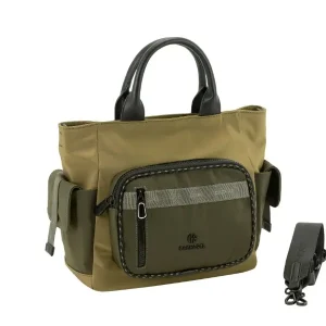 Bolso Shopper grande CACHAREL · Con dos asas y asa bandolera · Multibolsillos