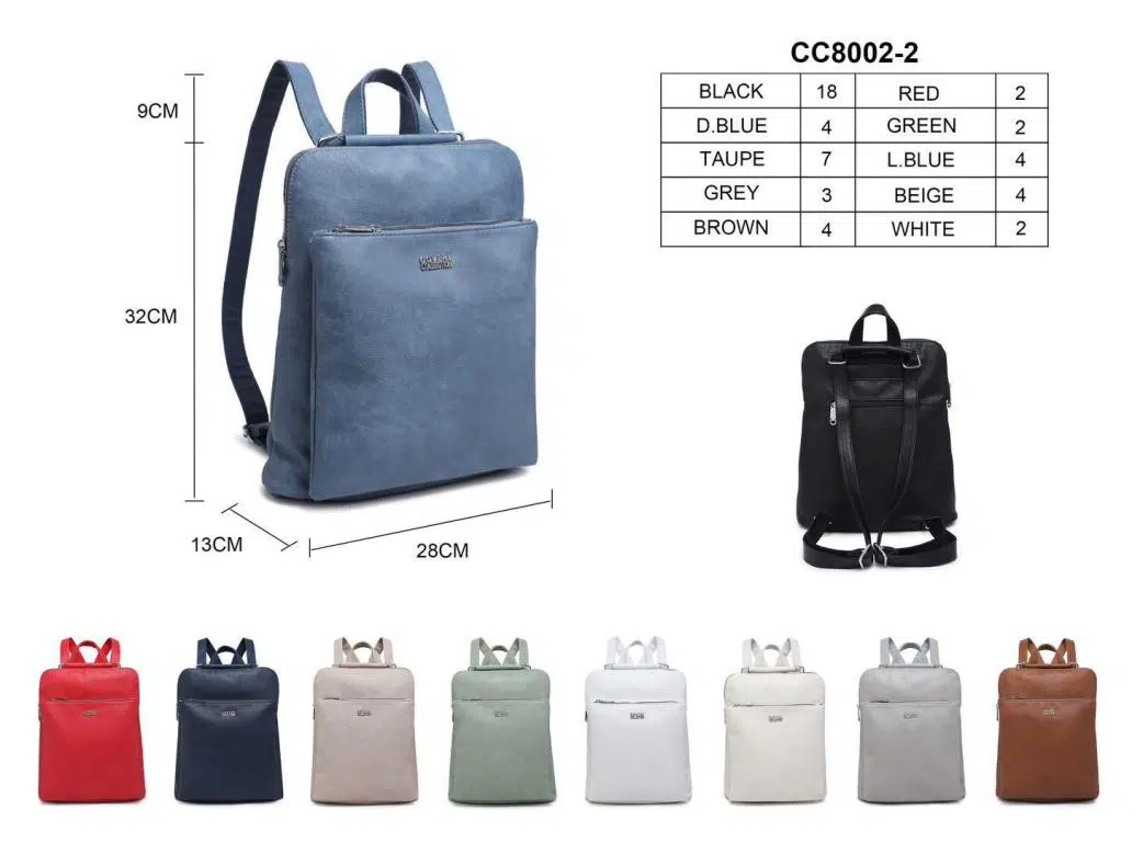 Mochila Sintética Coveri Collection para Mujer con Multicompartimentos Exteriores - Imagen 2