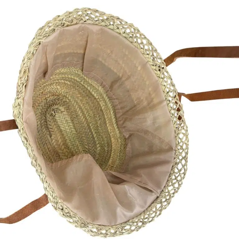 Cesta Capazo Grande de Mujer en Rafia Artesanal con 2 Asas Largas y Diseño Original - Imagen 8