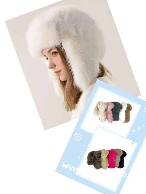 Amplio Gorro Sintético y Super Calentito para Mujer con Gran Calidad - Imagen 5