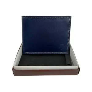 Cartera Abierta en Piel para Hombre con Gran Calidad y Varios Compartimentos