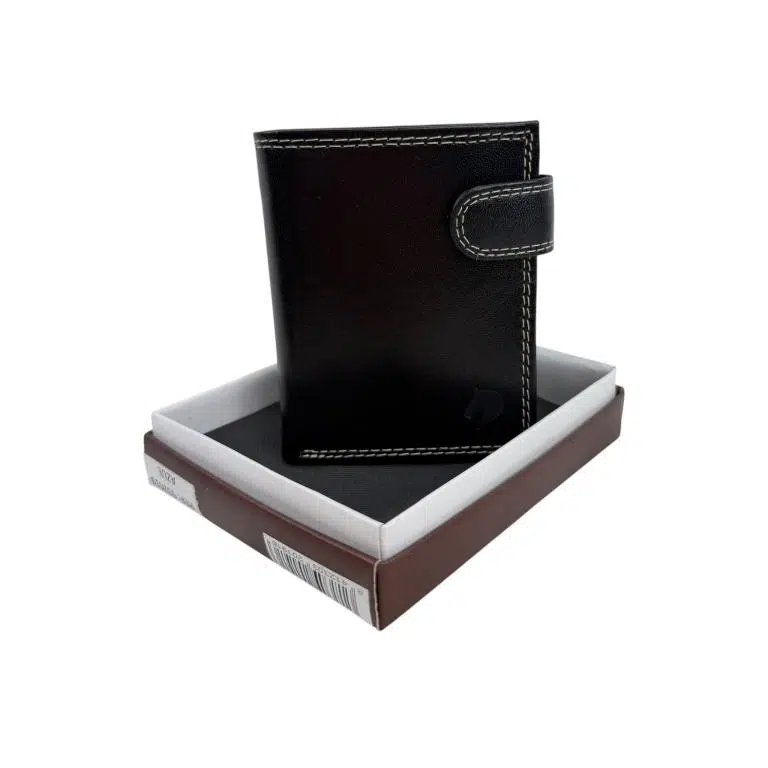 Cartera de Hombre en Piel con Gran Calidad, Caja y Varios Compartimentos Internos - Imagen 5