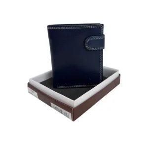 Cartera de Hombre en Piel con Gran Calidad, Caja y Varios Compartimentos Internos