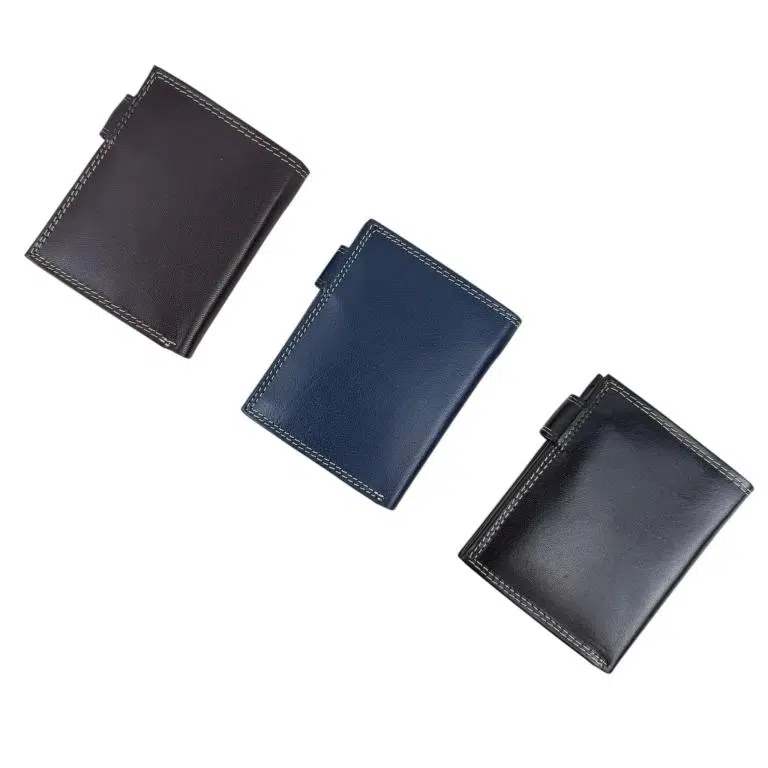 Cartera de Hombre en Piel con Gran Calidad, Caja y Varios Compartimentos Internos - Imagen 4