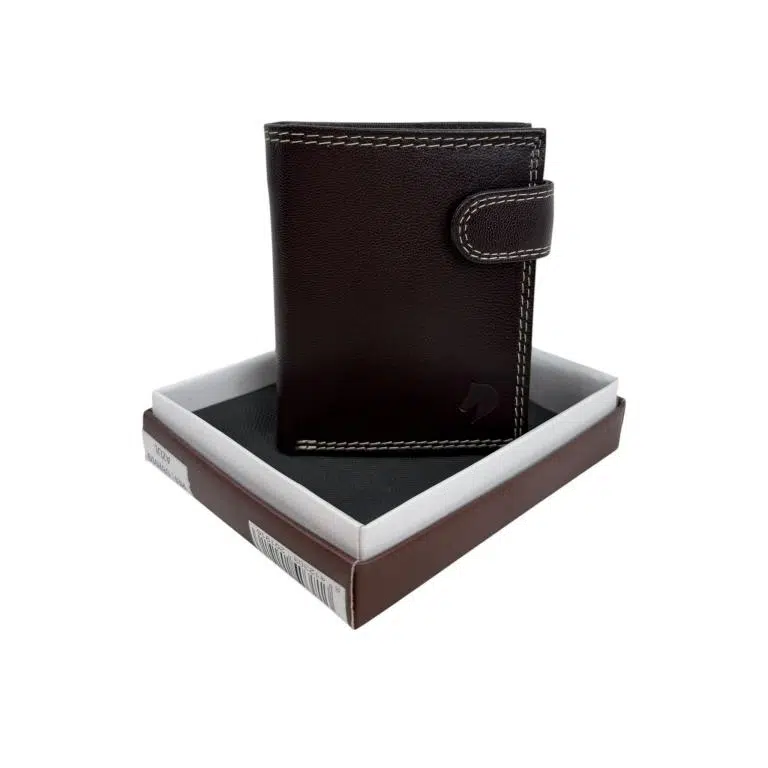 Cartera de Hombre en Piel con Gran Calidad, Caja y Varios Compartimentos Internos - Imagen 6