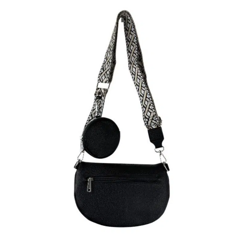 Riñonera Sintética de Mujer con Bolsillo Trasero y Cremallera + Monedero Extra Circular - Imagen 5