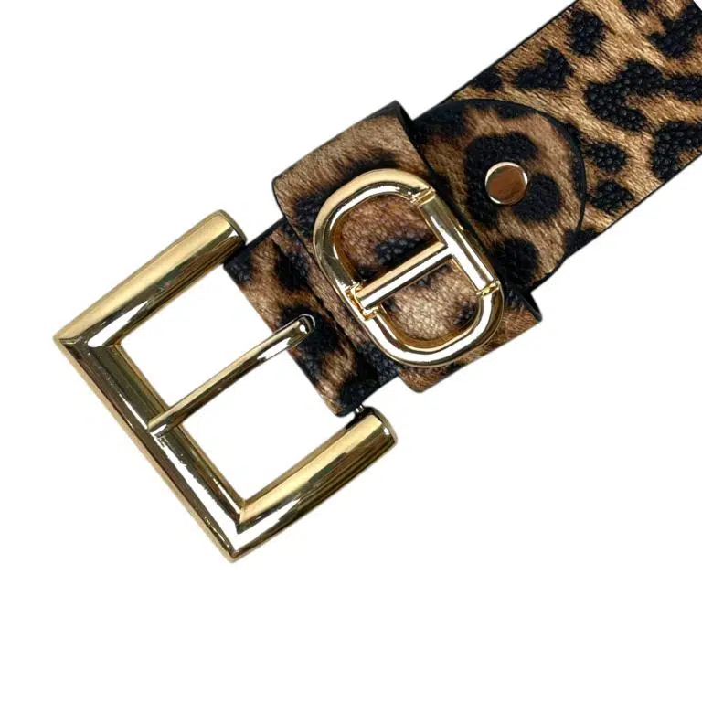 Cinturón Sintético de Mujer con Diseño Animal Print y Gran Calidad - Imagen 5