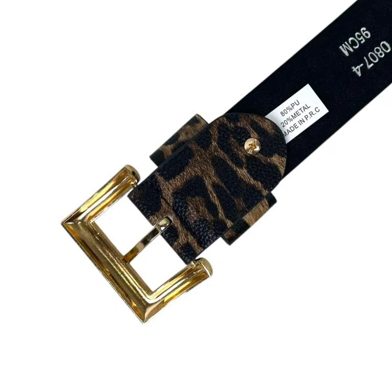 Cinturón Sintético de Mujer con Diseño Animal Print y Gran Calidad - Imagen 8