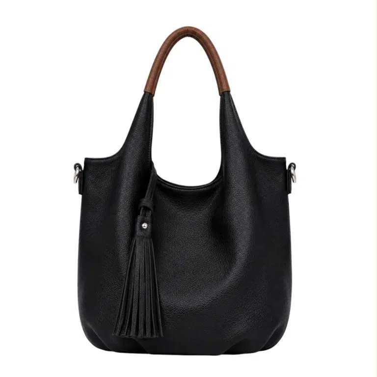Bolso de Hombro Sintético de Mujer con Asas de Colores y Frontal Decorativo y Bolsito Bandolera - Imagen 7