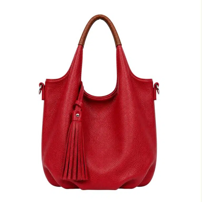 Bolso de Hombro Sintético de Mujer con Asas de Colores y Frontal Decorativo y Bolsito Bandolera - Imagen 3