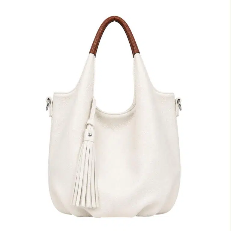 Bolso de Hombro Sintético de Mujer con Asas de Colores y Frontal Decorativo y Bolsito Bandolera - Imagen 4