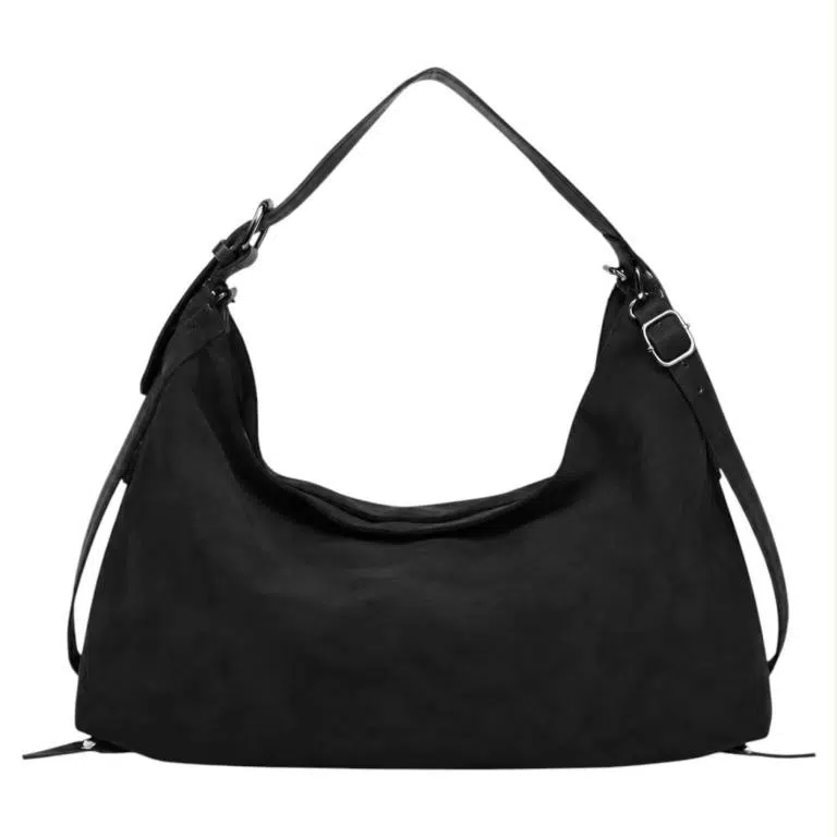 Bolso de Hombro Sintético muy Amplio con Lazos Decorativos Inferiores para Mujer - Imagen 6
