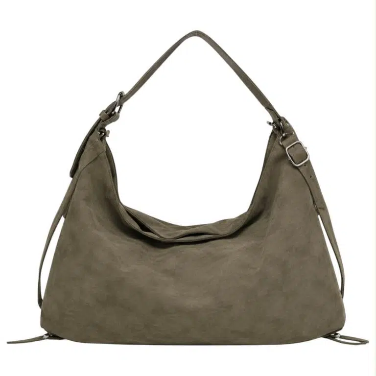 Bolso de Hombro Sintético muy Amplio con Lazos Decorativos Inferiores para Mujer - Imagen 3