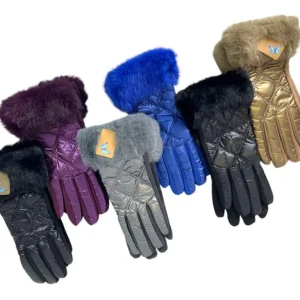 Bonitos Guantes de Mujer con Pelito y Gran Calidad