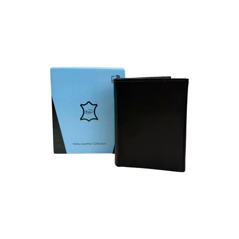 Cartera Vertical de Piel Masculina Fabricada en India con Multicompartimentos - Imagen 3