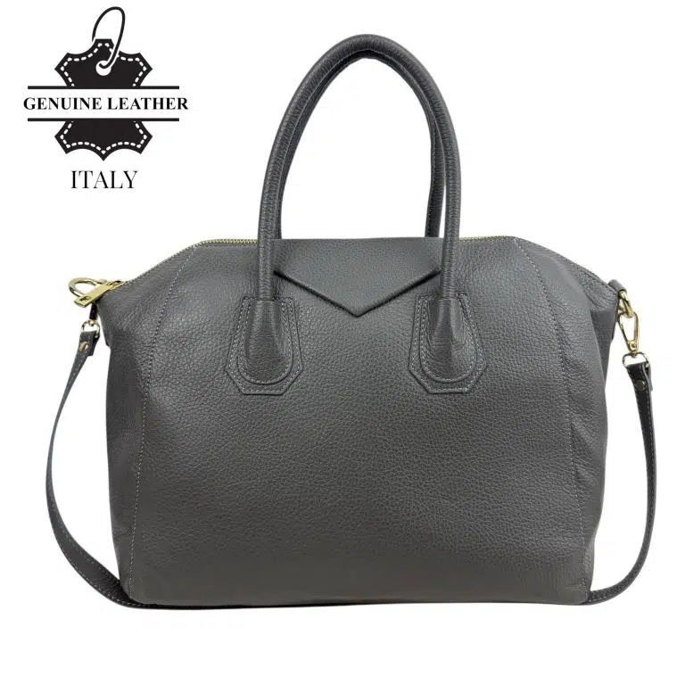 Bolso Maletín de Mujer en Piel de Grano Italiana con Gran Calidad y Capacidad - Imagen 3