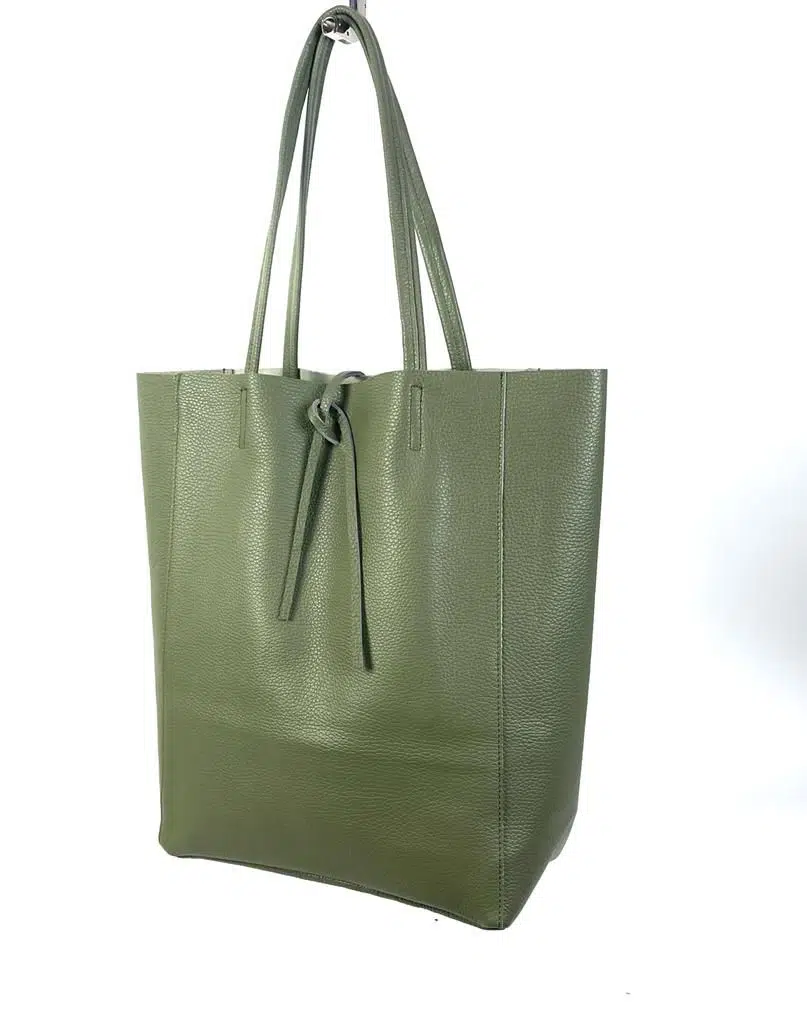 Bolso Universitario tipo Shopper de Piel con Gran Capacidad y 2 Asas Largas Mujer - Imagen 9