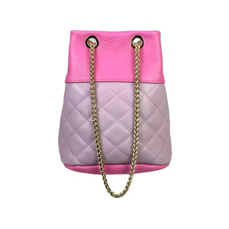 Bolso de Piel con Asas de Cadena Ajustables y Cierre de Botón para Mujer - Imagen 9