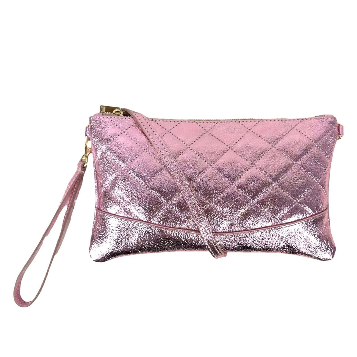 Bolso de Mano de Piel para Mujer con Efecto Brillante y Solapa Magnética - Imagen 9