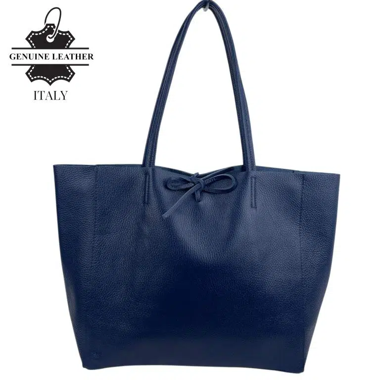 Amplio Bolso Shopper Universitario en Piel para Mujer con 2 Asas Largas - Imagen 7