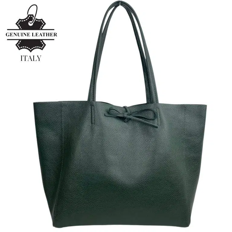 Amplio Bolso Shopper Universitario en Piel para Mujer con 2 Asas Largas - Imagen 2