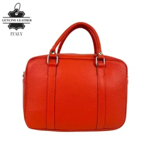 Bolso de Mano tipo Maletín en Piel Italiana para Mujer con Gran Calidad