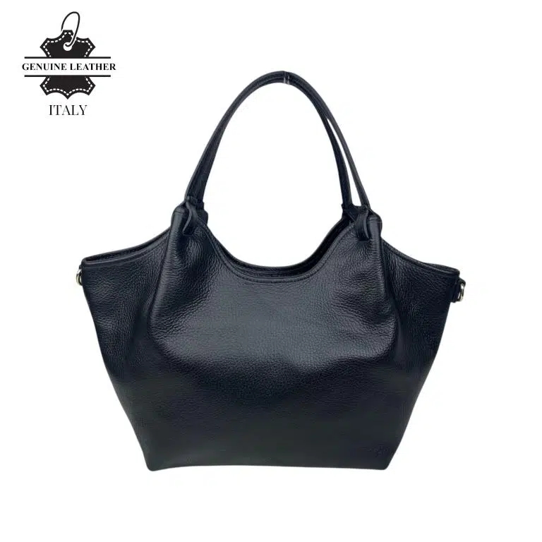 Bolso hombro Trapezoidal Piel Italiana para Mujer Cremallera - Imagen 9
