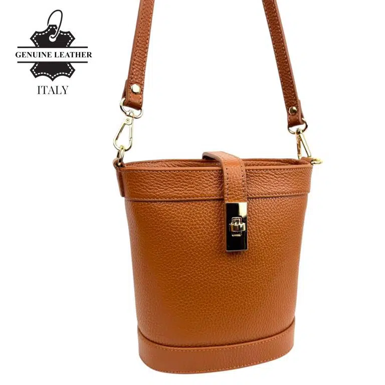 Bolso de Hombro para Mujer con Asa Larga Extraíble y Cierre de Manivela de Giro - Imagen 9