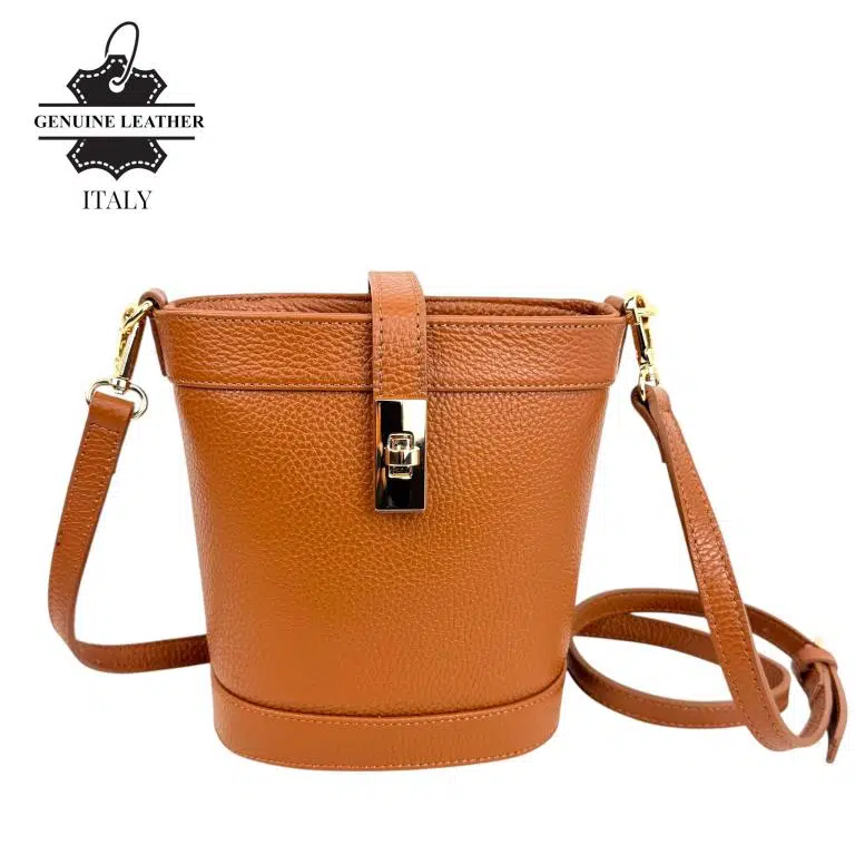 Bolso de Hombro para Mujer con Asa Larga Extraíble y Cierre de Manivela de Giro - Imagen 8