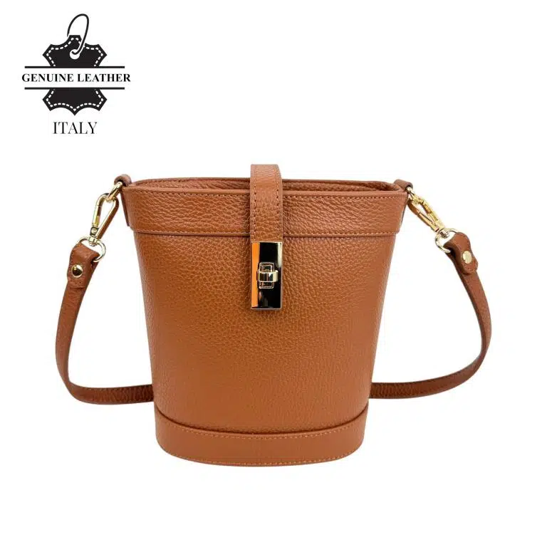 Bolso de Hombro para Mujer con Asa Larga Extraíble y Cierre de Manivela de Giro - Imagen 6