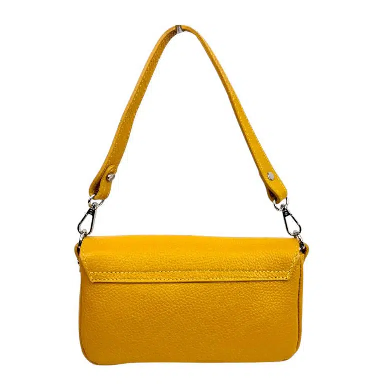 Bolso de Mano en Piel Italiana para Mujer con Diseño Elegante y Manivela de Giro - Imagen 4